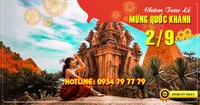 Tour Nha Trang 2 ngày 1 đêm Lễ 2/9/2025