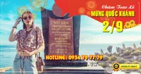 Tour Phú Yên Đảo Hòn Nưa 3 ngày 3 đêm Lễ 2/9/2025