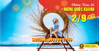 Tour Nha Trang 4 ngày 3 đêm Lễ 2/9/2025