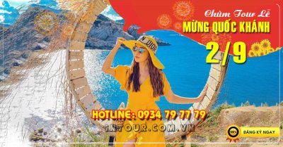 Tour Ninh Chữ Vĩnh Hy 2 ngày 2 đêm Lễ 2/9/2025