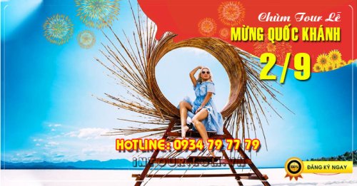 Tour Nha Trang 4 ngày 3 đêm Lễ 2/9/2025