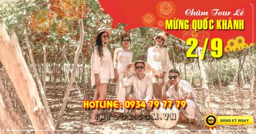 Tour Ninh Chữ - Vĩnh Hy 3 ngày 2 đêm Lễ 2/9/2025