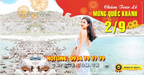 Tour đảo Bình Hưng 2 ngày 2 đêm Lễ 2/9/2025