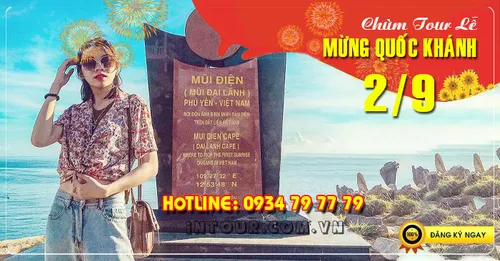 Tour Phú Yên Đảo Hòn Nưa 3 ngày 3 đêm Lễ 2/9/2025