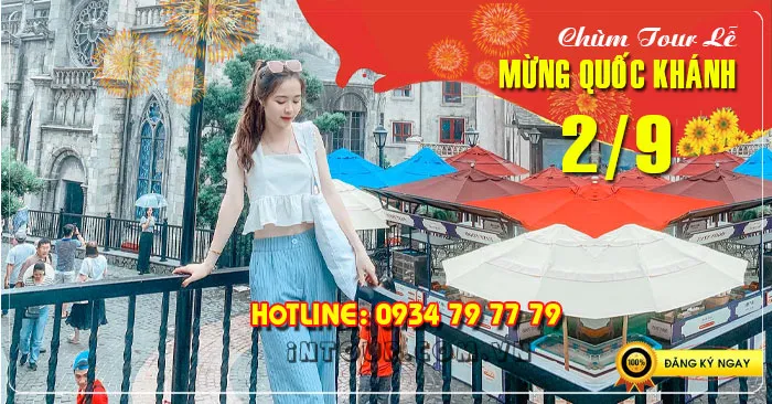 Tour Đà Nẵng Bà Nà Hills 3 ngày 2 đêm Lễ 2/9/2025