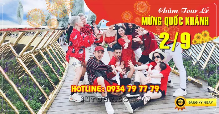 Tour Đà Nẵng Hội An Huế Phong Nha 4 ngày 3 đêm Lễ 2/9/2025
